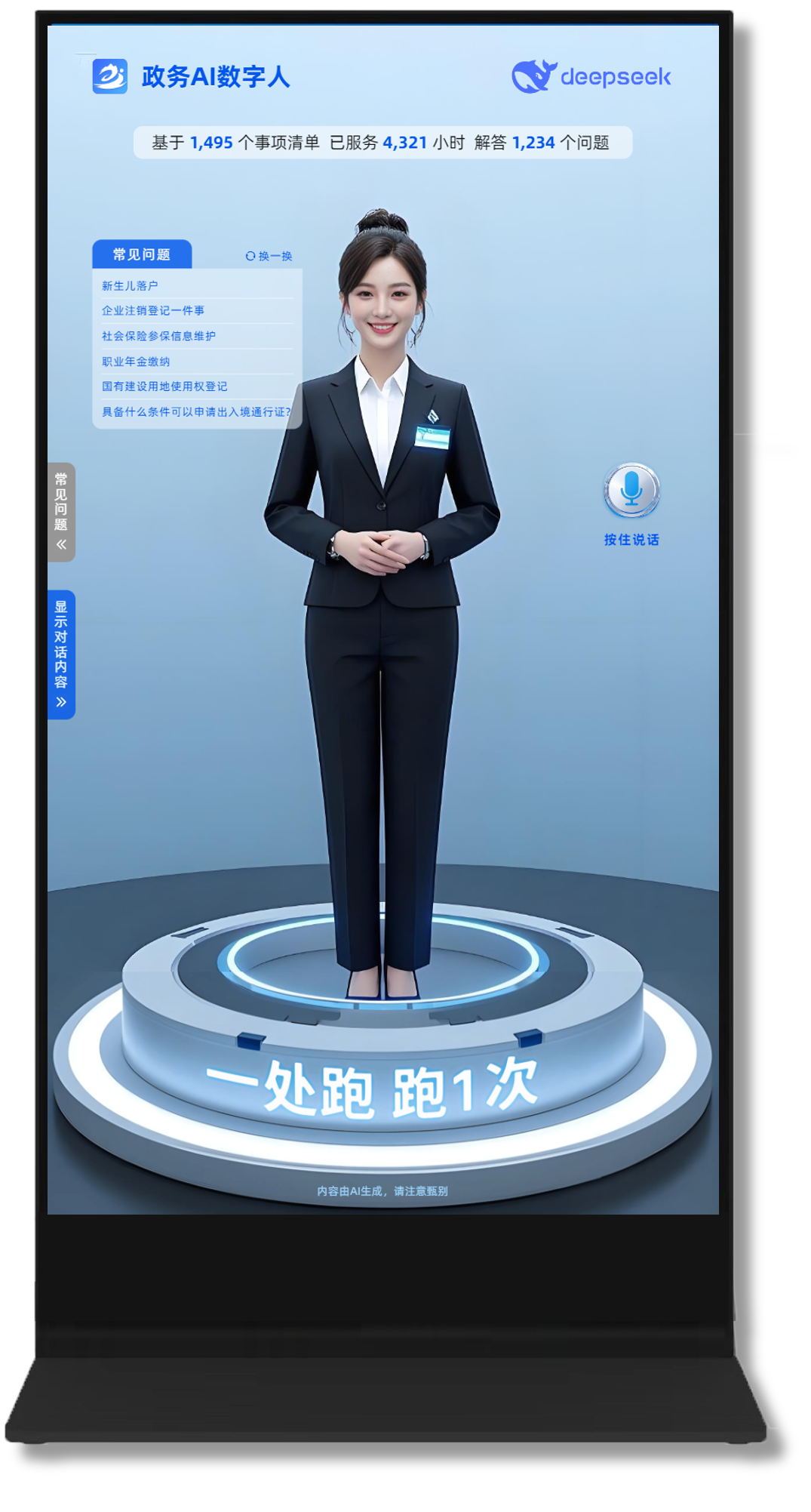 AI多模态智能助手示意图